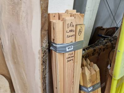 11 PIECES OF LARCH
