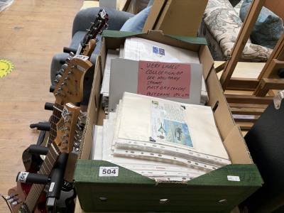 LARGE COLLECTION  OF MILITARY STAMPS ETC.