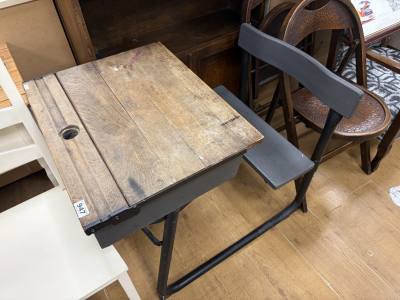 VINTAGE SCHOOL DESK