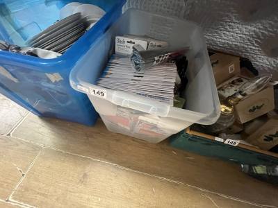 BOX OF CAMERA BAGS + END OF LINE ETC
