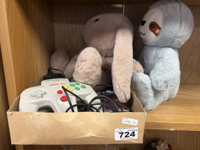 2 X SNUGGLE BEARS + JOYSTICK