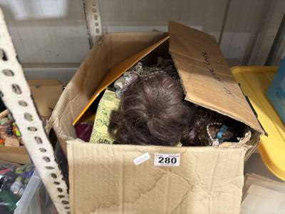BOX OF DOLLS