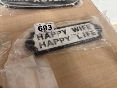 HAPPY LIFE SIGN
