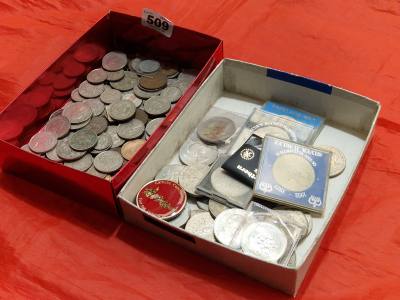 2 BOXES COINS