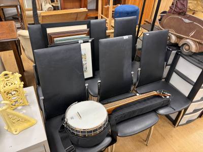 6 X DINING ROOM CHAIRS