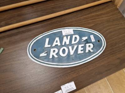 LAND ROVER SIGN