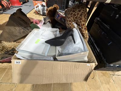 BOX OF NEW SHOES
