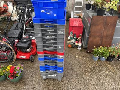 LOT OF FISH BOXES