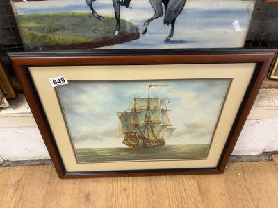 SIGNED WATERCOLOUR