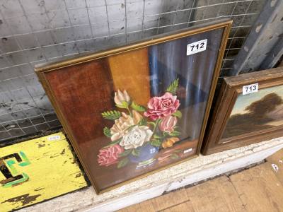 SIGNED STILL LIFE OIL