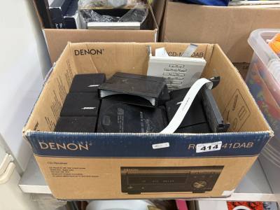 BOX OF BOSE SPEAKER STANDS