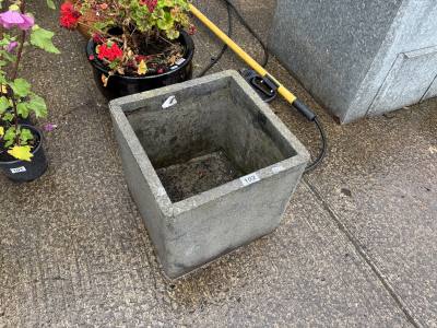 STONE FLOWER POT