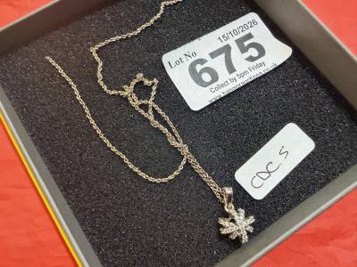 ARGENTO SILVER PENDANT + CHAIN