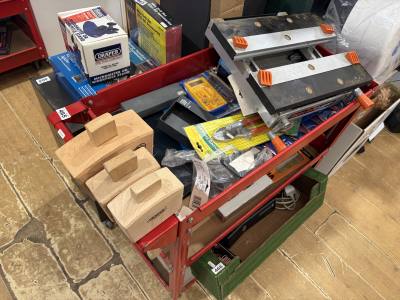 TOOL TROLLEY + CONTENTS