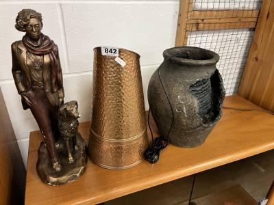 FIGURE, JUG + FEATURE