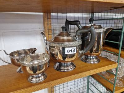 SILVERPLATE TEA SET