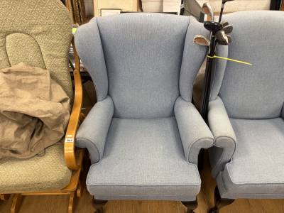 FABRIC WINGBACK CHAIR
