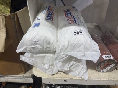 4 X ROLLS OF PLASTIC SHEETS