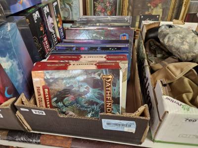 BOX OF R.P.G BOOKS + GAMES