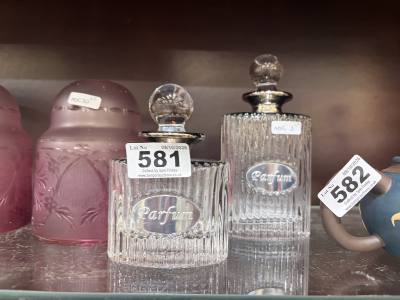 2 X VINTAGE PERFUME BOTTLES