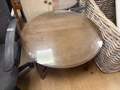 INLAID SIDE TABLE