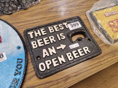 BEER OPEN SIGN