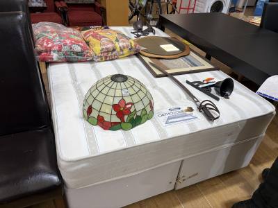 DOUBLE DIVAN BED + MATTRESS