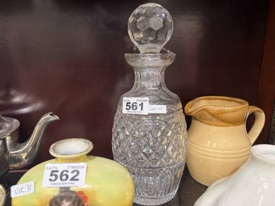 WATERFORD CRYSTAL DECANTER