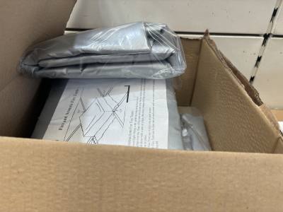 2 BOXES OF FIREPROOF BLANKETS