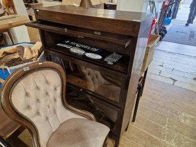 ANTIQUE STACKING BOOKCASE