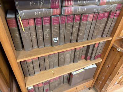 LAWS OF ENGLAND HALSBURY VOLUMES