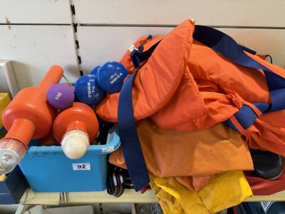 LOT OF BOATING ITEMS