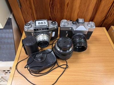 LOT OF CAMERAS