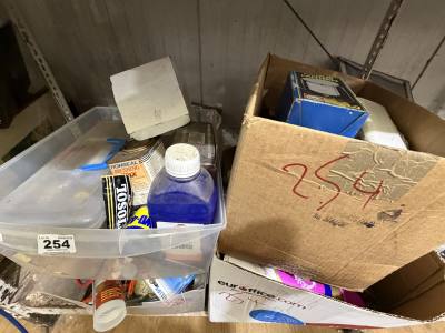 4 X BOXES OF TOOLS ETC