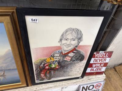 JOEY DUNLOP PRINT