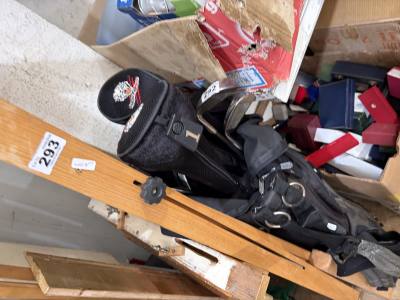 GOLF BAG + CLUBS