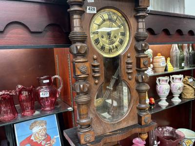 VICTORIAN WALL CLOCK