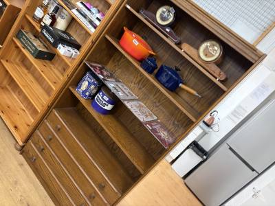 DANISH OAK BOOKCASE