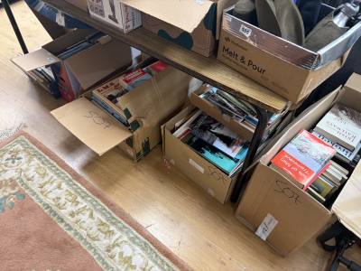 6 X BOXES OF MODEL RAILWAY BOOKS