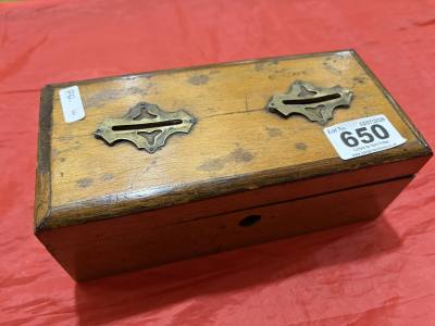 ANTIQUE MONEY BOX
