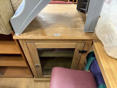 PINE STEREO CABINET