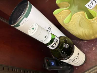 70CL BOTTLE OF LAPHROAIG WHISKEY
