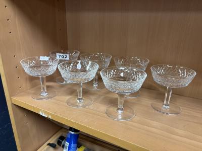 7 X WATERFORD GLASSES
