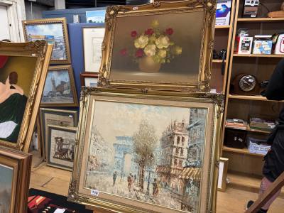 2 X SIGNED OILS