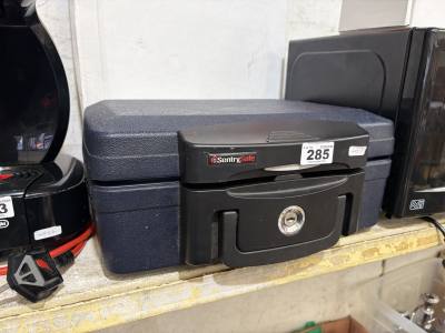 FIRE SENTRY SAFE (KEY IN OFFICE)