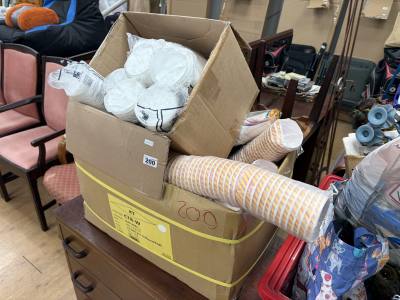 2 X BOXES OF CUPS