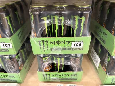 2 X CRATES OF MONSTER