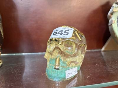 SKULL SPENT SHELL ORNAMENT