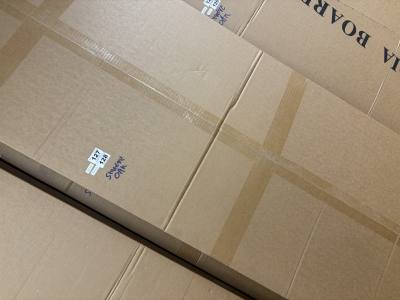 BOX OF STANDARD OAK COMPOSITE WALL PANELS