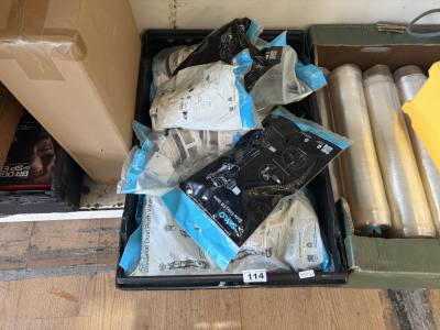 BOX OF PLUMBING FITTINGS